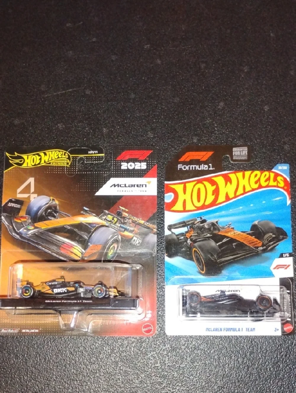 McLaren Formula 1 Die-Cast Racing Cars Hotwheels